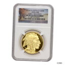 2014-W $50 バッファロー NGC PF70UCAM 早期リリース Bison ラベル アメリカン ゴールド プルーフ2014-W $50 Buffal...