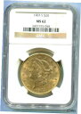 yɔi/iۏ؏tz AeB[NRC d 1903-S $20 LIBERTY Double Eagle NGC MS62 MS-62 BETTER DATE San Francisco Mint- [] #oot-wr-011926-3702