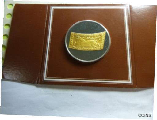 【極美品/品質保証書付】 アンティークコイン PANEL CHILD'S ARMCHAIR EGYPT MUSEUM SILVER GOLD COIN SEALED 500 MADE RARE #28 [送料無料] #ccf-wr-011926-4472
