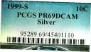 レイバーデー シルバー セール - 米国1999-S PCGS PR69DCAM シルバーダイム KM# 41LABOR DAY SILVER SALE-U.S...