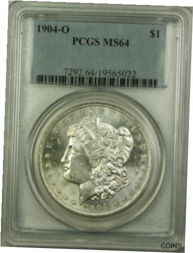 yɔi/iۏ؏tz AeB[NRC RC   [] 1904-O Morgan Silver Dollar $1 Coin PCGS MS-64 Semi Proof Like RL
