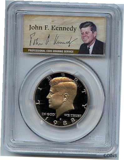  アンティークコイン コイン 金貨 銀貨  1988 S Kennedy Half Clad PR70 DCAM PCGS 50 Cent Proof Graded Coin B7