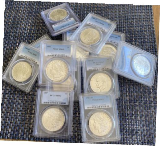 ץʡɥ꥽㤨֡ڶ/ʼݾڽա ƥ    [̵] Silver Dollar Collection 1 Coin - Mixed Lot Guaranteed Value Price NGC PCGS ETCפβǤʤ73,500ߤˤʤޤ