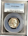 yɔi/iۏ؏tz AeB[NRC RC   [] 1953 PROOF US SILVER WASHINGTON QUARTER 25C COIN PCGS PROOF 66