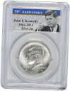  アンティークコイン コイン 金貨 銀貨  2014 Kennedy 50th Anniversary Set Photo Label (Single Coin) Half MS69 PCGS