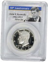  アンティークコイン コイン 金貨 銀貨  2014 P Kennedy 50th Anniversary Set Photo Label (Single Coin) Half PR69DCAM PCG