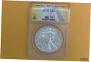 【極美品/品質保証書付】 アンティークコイン 銀貨 2015 W (Burnished) American Silver Eagle Dollar ANACS MS70 Satin Finish [送料無料] #sof-wr-012095-2497