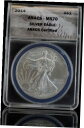 yɔi/iۏ؏tz AeB[NRC  2014 $1 Silver Eagle ANACS MS70 [] #sof-wr-012095-2673