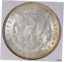 【極美品/品質保証書付】 アンティークコイン 銀貨 1889 Morgan Silver Dollar * NGC MS-64 + CAC * Gorgeous Electrifing Toning [送料無料] #sot-wr-012098-2823 2