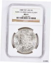 1888 モーガン シルバー ダラー NGC DDO イヤー & クラッシュ Vam-11A MS61 ダブル ダイ 表面 $11888 Morgan Silv...