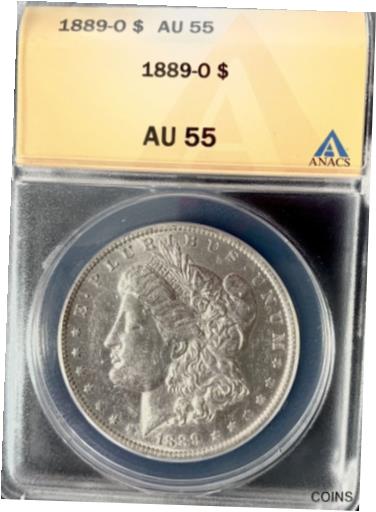  アンティークコイン コイン 金貨 銀貨  1889-O Morgan Silver Dollar NGC AU-55 (Better Date) Sparkler!