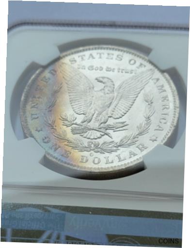 ڶ/ʼݾڽա ƥ    [̵] 1883-O $1 Morgan Dollar NGC MS65 Reverse Toning 90% Silver Numismatic Coin jc76