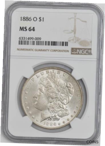 1886-O ⡼ С 顼 $MS64 NGC 946160-61886-O Morgan Silver Dollar $ M...
