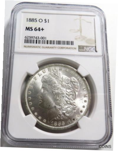 ڶ/ʼݾڽա ƥ    [̵] 1885 O Morgan Silver Dollar NGC MS-64+ Graded Beauty This Exact Slab/ Cert #