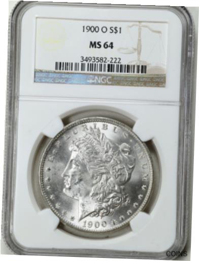 yɔi/iۏ؏tz AeB[NRC RC   [] 1900-O $1 Morgan Silver Dollar MS64 NGC 3493582-222