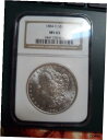 1884-O モーガン シルバー ドル $1 - NGC MS631884-O Morgan SILVER Dollar $1 - NGC MS63(3)