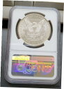 【極美品/品質保証書付】 アンティークコイン コイン 金貨 銀貨 [送料無料] 1898-O U.S. Morgan Silver Dollar $1 NGC MS64 90% Silver 2