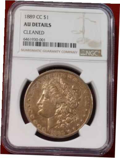 1889-CC ⡼ 1 ɥ  㥹ȥ졼: NGC AU ܺ - å 55 󥷥ƥ1889-CC Mor...