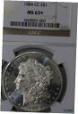 yɔi/iۏ؏tz AeB[NRC RC   [] 1884 CC MORGAN Silver Dollar ( MS62+ )NGC old holder POP 14 PLUS grade NICE!