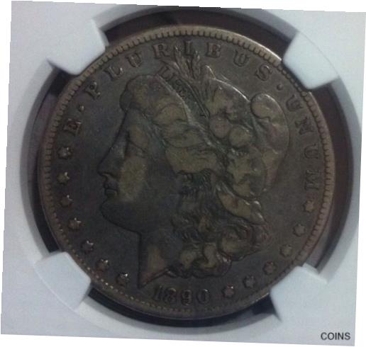 1890-CC VAM 4 NGC 細かいディテール シルバー ダラー - ジーン L. ヘンリー1890-CC VAM 4 NGC Fine Details Silver Dollar - Gene L. Henry
