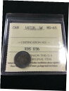 1872H ICCS カナダグレード、?5 セント、**MS-65**1872H ICCS Graded Canadian, ?5 Cent, **MS-65*...
