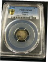 1885 ラージ 5、PCGS カナダグレード、?5 セント、**MS-65**1885 Large 5, PCGS Graded Canadian, ?5 C...