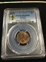 1955 NSF PCGS グレード カナディアン、スモール 1 セント、**MS-64** レア1955 NSF PCGS Graded Canadian, ...