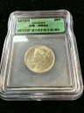 1872H ICG Graded Canadian、?25 セント、**MS-64** (ホルダーに 7/7 の記載なし)1872H ICG Graded Ca...