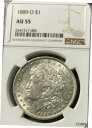 yɔi/iۏ؏tz AeB[NRC RC   [] 1889-O NGC AU55 Morgan Silver Dollar