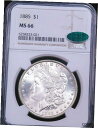 1885 P モーガン シルバー ダラー NGC MS66 CAC ブラスト ホワイト スーパー ラスター PQ #G5321885 P Morgan Silver Dollar NGC MS66 CAC Blast White Super Luster PQ #G532(3)