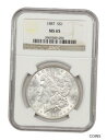 yɔi/iۏ؏tz AeB[NRC RC   [] 1887 $1 NGC MS65 - Choice Gem - Morgan Silver Dollar - Choice Gem