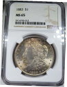 yɔi/iۏ؏tz AeB[NRC RC   [] 1883-P Morgan Silver Dollar NGC MS65 Nice Strike