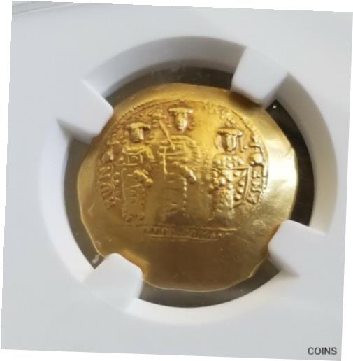  アンティークコイン コイン 金貨 銀貨  Byzantine Empire Romanus IV NGC AU 4/4 Ancient Gold Coin