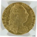 【極美品/品質保証書付】 アンティークコイン コイン 金貨 銀貨 [送料無料] 1781 Great Britain Guinea Gold Coin NGC Graded VF Details Scratches