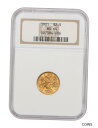 1901 $2 1/2 NGC MS64 - ジェミー ラスター - 2.50 リバティ ゴールド コイン - ジェミー ラスター1901 $2 1/2 NGC MS64 - Gemmy Luster - 2.50 Liberty Gold Coin - Gemmy Luster(3)