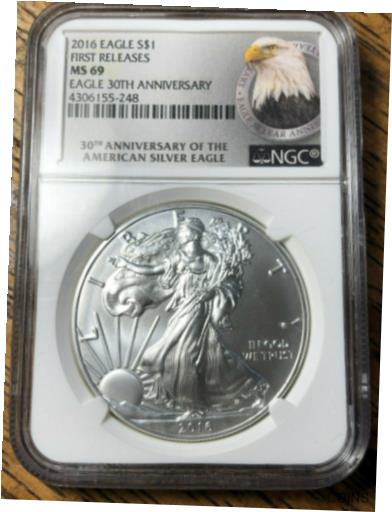 yɔi/iۏ؏tz AeB[NRC RC   [] 2016 Silver Eagle First Releases NGC MS69 Eagle 30th Anniversary