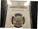  アンティークコイン コイン 金貨 銀貨  1954-S WASHINGTON SILVER QUARTER NGC MS 66 VERY COLLECTIBLE AND AFFORDABLE COIN