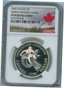 1983 NGC PF69 ウルトラ カメオ カナダ $1 ワールド ユニバーシティ ゲーム 1983 PF69 UC1983 NGC PF69 Ultra C...