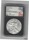 【極美品/品質保証書付】 アンティークコイン コイン 金貨 銀貨 [送料無料] 2020 AMERICAN SILVER EAGLE NGC - MS70 FIRST DAY OF ISSUE JOHN M. NERCANTI