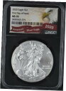 2020 $1 アメリカン シルバー イーグル NGC MS70 発行初日2020 $1 AMERICAN SILVER EAGLE NGC MS70 First Day of Issue(3)