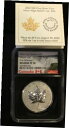 yɔi/iۏ؏tz AeB[NRC RC   [] 2022 Canada 1 oz UHR Silver Maple Leaf Reverse Proof $20 NGC PF70 FR