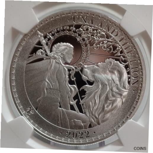 yɔi/iۏ؏tz AeB[NRC RC   [] 2022 Saint Helena (EIC): Una and the Lion: NGC PF69UC BOX/COA Ltd Ed. 1500 Coins