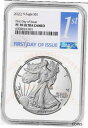 2022 S アメリカン シルバー イーグル プルーフ NGC PF70 UCAM 初日発行 1st プレセール %2022 S American Silver...