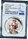 yɔi/iۏ؏tz AeB[NRC RC   [] 2022 John Wayne $1 1oz .9999 Silver COIN NGC MS 70 ER