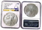 【極美品/品質保証書付】 アンティークコイン 銀貨 2022 W SILVER AMERICAN EAGLE S$1 BURNISHED NGC MS69 FIRST RELEASES 35TH ANNIV E7 [送料無料] #sot-wr-012161-6124