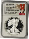 yɔi/iۏ؏tz AeB[NRC RC   [] 2020-W V75 Silver Eagle $1 PF 70 Ultra Cameo NGC WWII Privy Mark