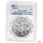 ڶ/ʼݾڽա ƥ  2020-W Burnished $1 American Silver Eagle PCGS SP69 FDOI Flag Label [̵] #sot-wr-012163-441