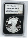 2020-W プルーフ シルバー イーグル NGC PF70 ウルトラ カメオ ブラック コア ブラウン ラベル2020-W Proof Silver Eagle NGC PF70 Ultra Cameo Black Core Brown Label(3)