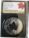  アンティークコイン コイン 金貨 銀貨  2019 $5 Canada 1oz Silver Maple Leaf Incuse NGC MS 70 | FDOI