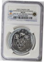  アンティークコイン コイン 金貨 銀貨  2009 Canada Vancouver 2010 Olympics 1oz Silver NGC MS69 $5 - Milk Spotted Toned